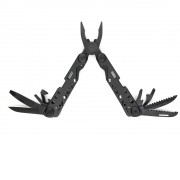 Мультитул Stinger, 105x40 мм, 13 функций, сталь, чёрный, в комплекте нейлоновый чехол