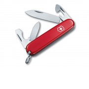 Нож перочинный VICTORINOX Recruit, 84 мм, 10 функций, красный