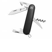 Нож перочинный Stinger, 90 мм, 10 функций, материал рукояти: АБС-пластик (чёрный)