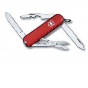 Нож-брелок VICTORINOX Rambler, 58 мм, 10 функций, красный