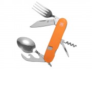 Нож перочинный Stinger, 109 мм, 8 функций, материал рукояти: АБС-пластик (оранжевый)