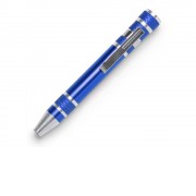 Алюминиевый мультитул BRICO в форме ручки, королевский синий