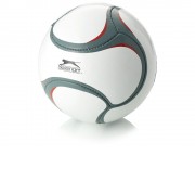 Мяч футбольный, размер 5, белый/серый