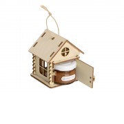 Подарочный набор Крем-мед в домике, крем-мед с грецким орехом 35 г