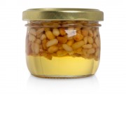 Сувенирный набор Мед с кедровыми орешками 120 гр