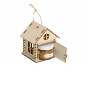 Подарочный набор Крем-мед в домике, крем-мед с кофе 35 г