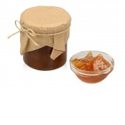 Грушевое варенье с яблоками и корицей в подарочной обертке