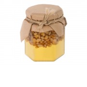 Сувенирный набор Мед с кедровыми орешками 250 гр