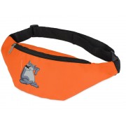 Сумка на пояс Жил-был Пес, оранжевый