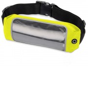 Сумка на пояс Спринт, неоновый желтый