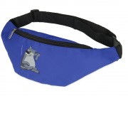 Сумка на пояс Жил-был Пес, синий