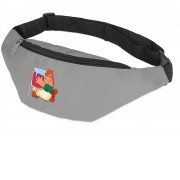 Сумка на пояс Карлсон, серый