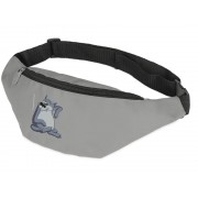 Сумка на пояс Жил-был Пес, серый