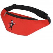Сумка на пояс Бременские музыканты, красный