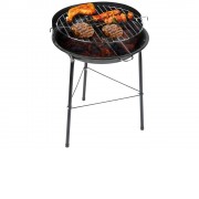 Угольный гриль на ножках Picnic, черный