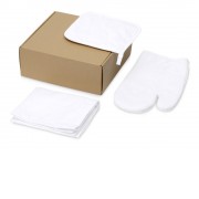 Подарочный набор с фартуком, прихваткой, белый