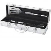 Набор для барбекю в кейсе: лопатка, щипцы, вилка