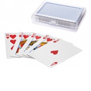 Карточная игра Reno в чехле, прозрачный/синий