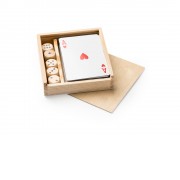 Набор BRISCA из 2 настольных игр: французская колода и кости