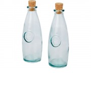 Набор Sabor для хранения масла и уксуса, состоящий из 2 предметов, изготовленных из переработанного стекла