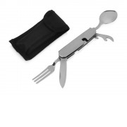 Приборы Camper 4 в 1 в чехле: вилка, ложка, нож, открывалка