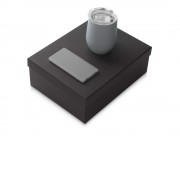 Подарочный набор с термокружкой и повербанком С1, 5000 mAh, серый