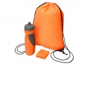 Подарочный набор для спорта Flash, оранжевый