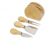 Набор из ножей для сыра на подставке