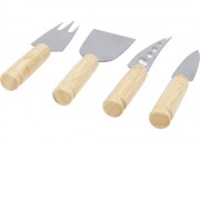 Cheds Набор для сыра из бамбука (4 предмета), natural
