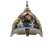 Штоф Шлем (цветной с золотом), 3л