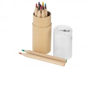 Набор карандашей Cartoon 12 единиц, натуральный/прозрачный