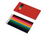 Набор из 12 цветных карандашей Hakuna Matata, красный