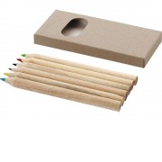 Набор карандашей для раскрашивания Artemaa с 6 предметами, натуральный