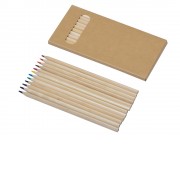 Набор из 12 цветных карандашей Painter, крафт