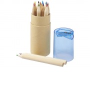 Набор карандашей Cartoon 12 единиц, натуральный/голубой