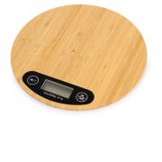 Бамбуковые кухонные весы Scale, натуральный