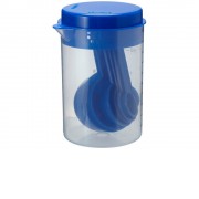 Измерительный набор из 7 предметов, синий