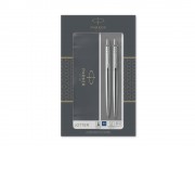 Набор Parker Jotter Core Stainless Steel CT ручка шариковая, карандаш механический