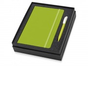 Подарочный набор Uma Vision с ручкой и блокнотом А5, зеленый