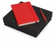 Подарочный набор Moleskine Van Gogh с блокнотом А5 Soft и ручкой, красный