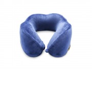 Подушка для путешествий с эффектом памяти, с капюшоном Hooded Tranquility Pillow, синий