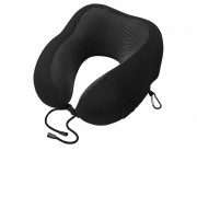 Подушка Dream с эффектом памяти, с кармашком, черный