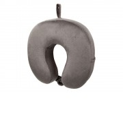 Подушка для самолета WENGER, с эффектом памяти, серая, флис