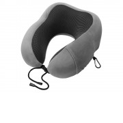 Подушка Dream с эффектом памяти, с кармашком, серый