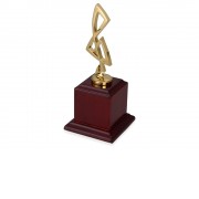 Награда Скрипичный ключ, золотистый/коричневый