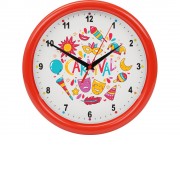 Часы настенные разборные Idea, красный