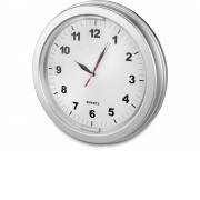 Часы настенные Паламос, серебристый