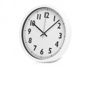 Пластиковые настенные часы  диаметр 30 см White Mile, белый