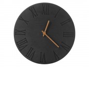 Часы деревянные Magnus, 28 см, черный