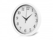 Пластиковые настенные часы  диаметр 25,5 см Yikigai, белый